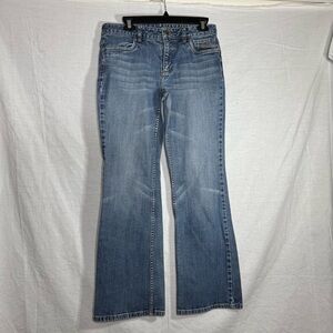 Harley-Davidson Women's Boot Cut‎ Denim Blue Jeans 10 Biker Motorcycle Pants